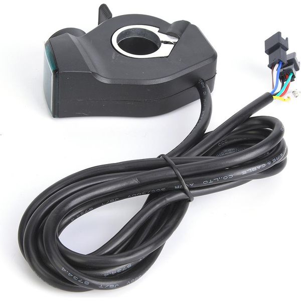 Acceleratore A Pollice Per E-Bike Con Display Lcd: Interruttore E Display Digitale Della Tensione Della Batteria Per Biciclette Elettriche-image