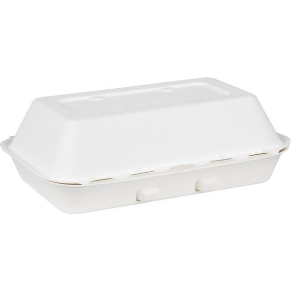Contenitori Per Alimenti In Bagassa Compostabili Fiesta 9X6" (200 Pezzi)"-image