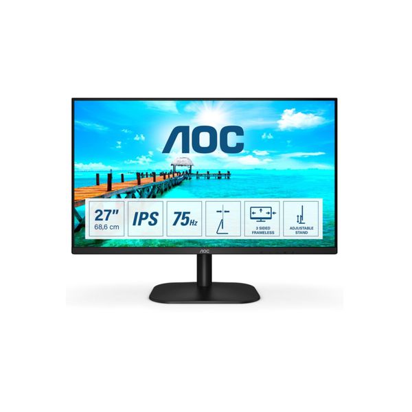 Aoc 27B2DA - Monitor Led - 68,6 Cm (27") - 1920 X 1080 Full Hd (1080P)"-image