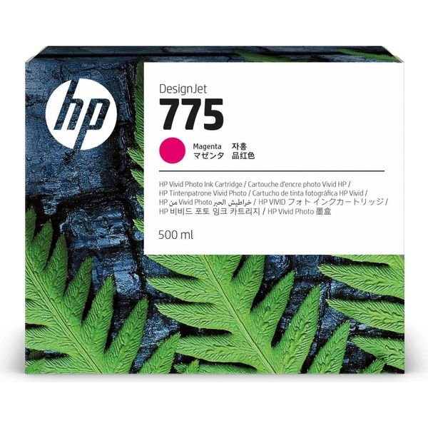 Hp 775 500 Ml Magenta Ink Cartridge Cartuccia D'inchiostro 1 Pz Originale Resa Standard-image