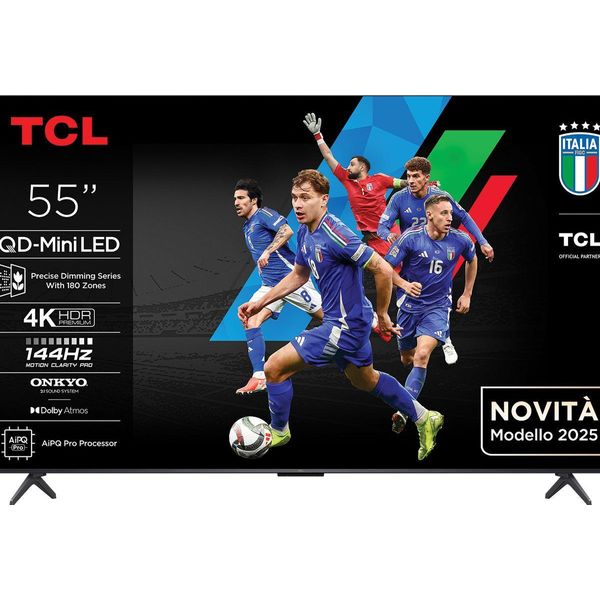 Tcl Serie C69K Smart Tv Qd-Miniled 4K 55" 55C69K, 144Hz, Audio Onkyo 2.1, Dolby Vision Iq & Atmos, Google Tv"-image