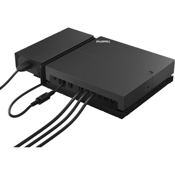 Lenovo Thinksmart Smartdock Cablato Usb 3.2 Gen 2 (3.1 Gen 2) Type-C Nero-image