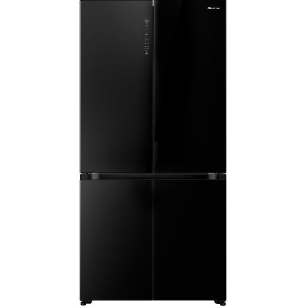Hisense RQ768N4GBE Frigorifero Side-By-Side Libera Installazione 591 L E Nero-image