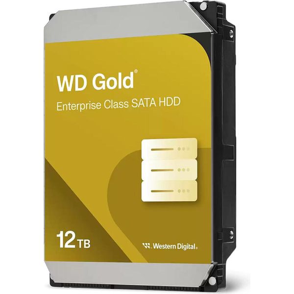 Western Digital Gold WD122KRYZ Internal Hard Drive 12 Tb 7200 Rpm 512 Mb 3.5" Serial Ata Iii"-image