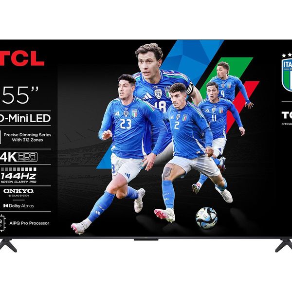 Tcl C69KS Serie Smart Tv Qd-Miniled 4K 55 Pollici 55C69KS, Audio Onkyo 2.1, Dolby Vision & Atmos, Google Tv-image