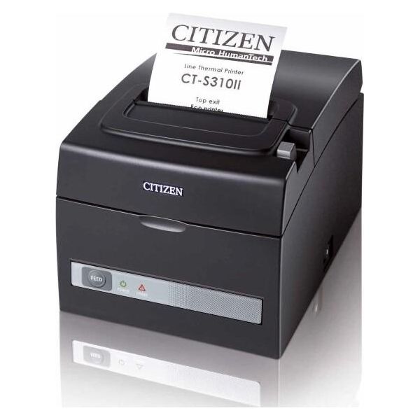 CT-S310II - Stampante Termica Per Ricevute Con Taglierina, 80 Mm, Usb + RS232, Nero-image