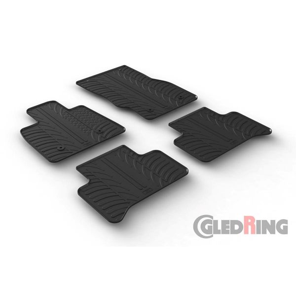 Tappetini In Gomma Per Auto Alfa Romeo Stelvio 2017--image