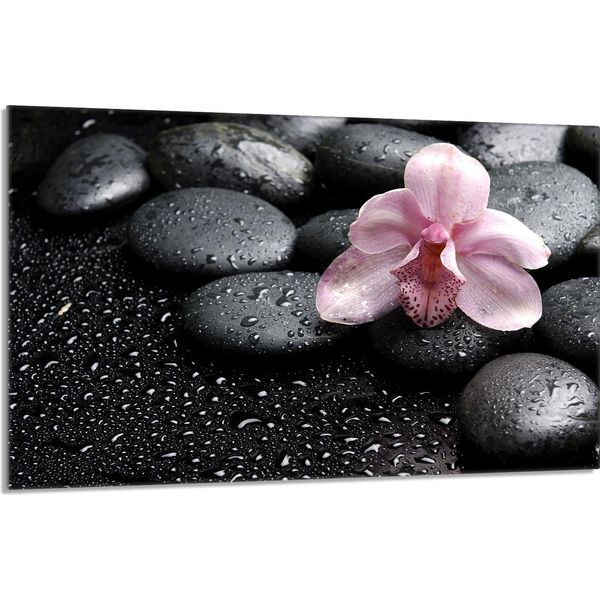 Piastra Di Copertura Del Piano Cottura 80X52Cm 1 Pezzo In Ceramica, Rosa Orchidea-image