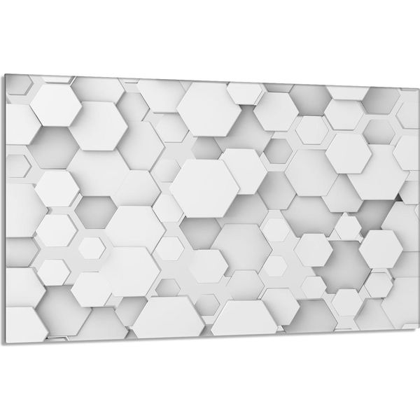 Piastra Di Copertura Del Piano Cottura 80X52Cm 1 Pezzo Coperchio Del Piano Cottura In Ceramica Paraspruzzi, Pezzo Campione-image
