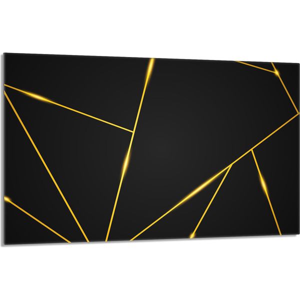 Piastra Di Copertura Del Piano Cottura 80X52Cm 1 Pezzo Copertura Del Piano Cottura In Ceramica Paraschizzi, Pezzo Nero-image