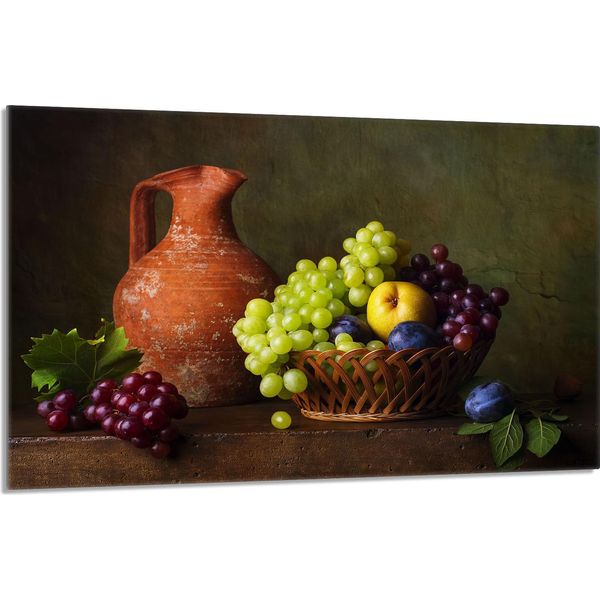 Piastra Di Copertura Del Piano Cottura 80X52Cm 1 Pezzo Di Copertura Del Piano Cottura In Ceramica, Natura Morta Di Frutta-image