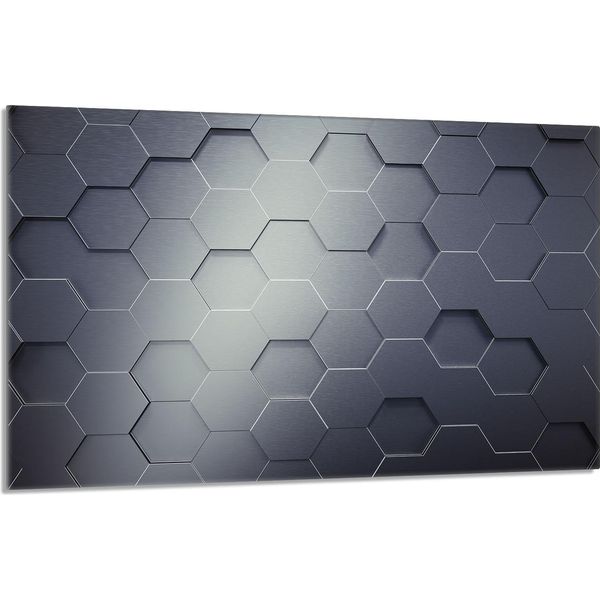 Piastra Di Copertura Del Piano Cottura 80X52Cm Copripiastra In Ceramica 1 Pezzo, Motivo Grigio-image