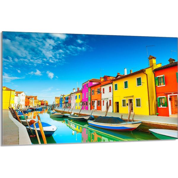 Piastra Di Copertura Per Piano Cottura 80X52Cm 1 Pezzo In Ceramica Per Copertura Piano Cottura, Paesaggio Colorato-image