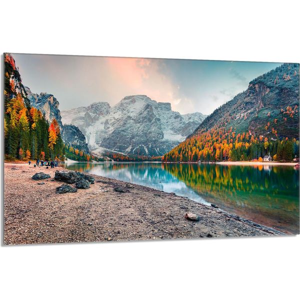 Piastra Di Copertura Per Piano Cottura 80X52Cm 1 Pezzo In Ceramica Per Copertura Piano Cottura, Paesaggio Montagne-image
