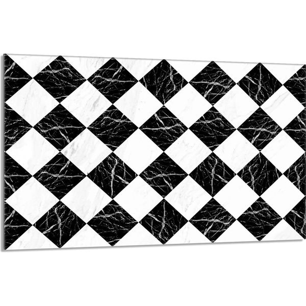 Piastra Di Copertura Del Piano Cottura 80X52Cm 1 Pezzo In Ceramica, Rivestimento Del Piano Cottura, Piastrelle A Mosaico-image