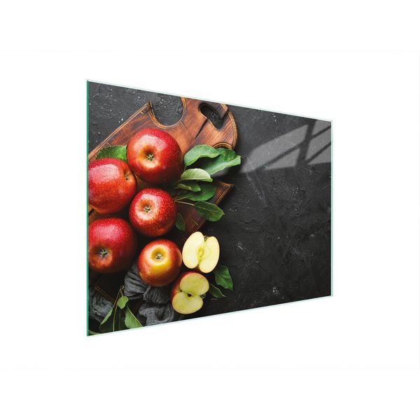 Tagliere Piastra Di Copertura Per Fornelli Tagliere In Vetro Multiplo 30X22 Cm Ardesia-image