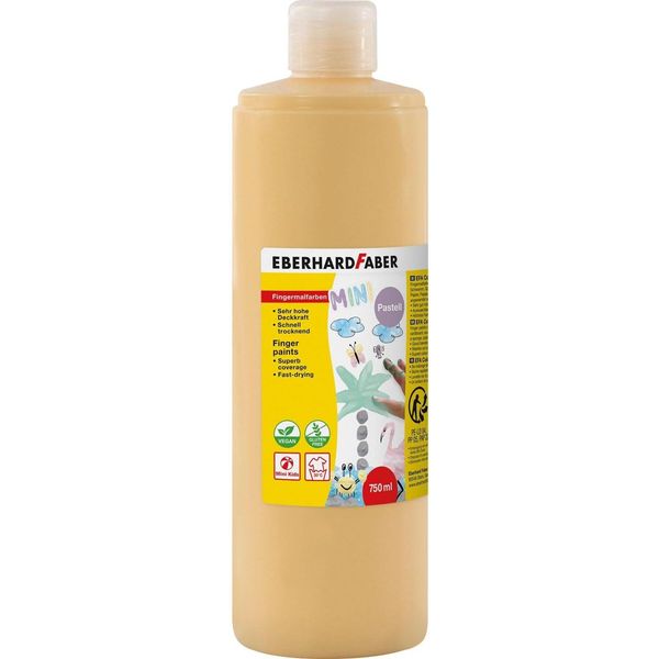 Eberhard Faber 578909 Eberhard Faber Fingerfarbe Pfirsich 750,0 Ml-image