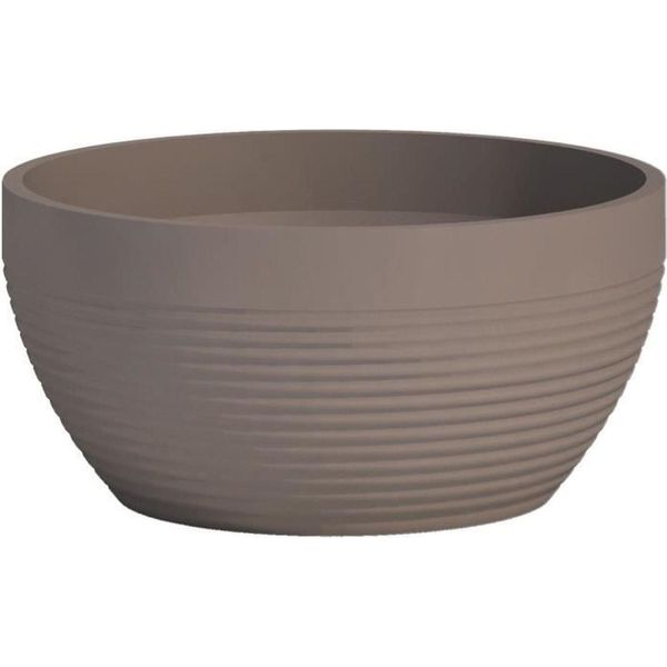 Vaso Per Piante Garden Id Taupe 25 X 12 Cm-image