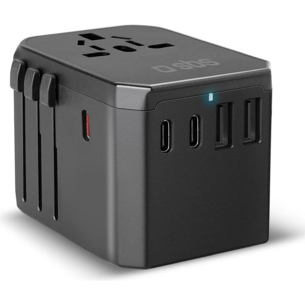 Adattatore Da Viaggio Sbs Gan70 W TEADAPTGAN70WUNI Adattatore Da Viaggio Universale-image