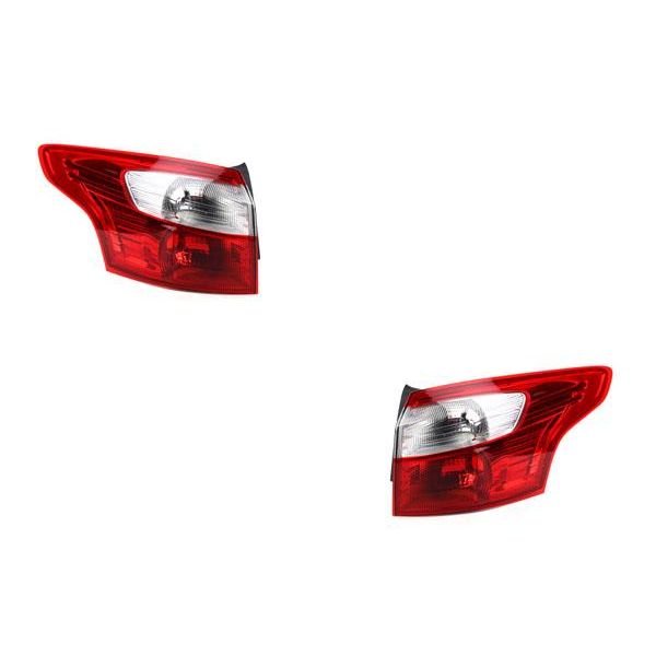 Johns, Luce Posteriore Combinata Adatta Per Ford Focus 11 04/11-09/14 Set Esterno ?Sinistra E Destra-image