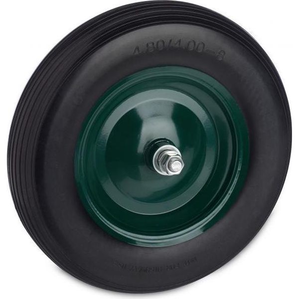 Ruota Per Carriola 4.80 4.00-8 + Asse-image