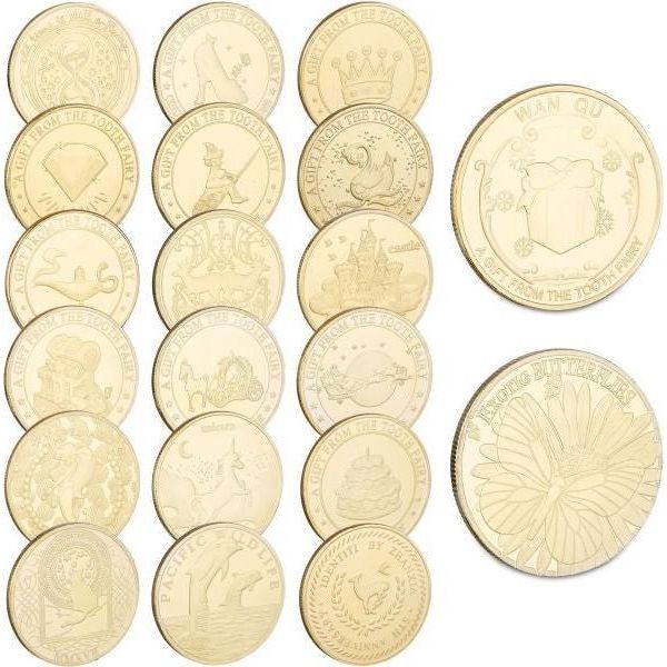 Set Di Monete Della Fatina Dei Denti Da 20-image