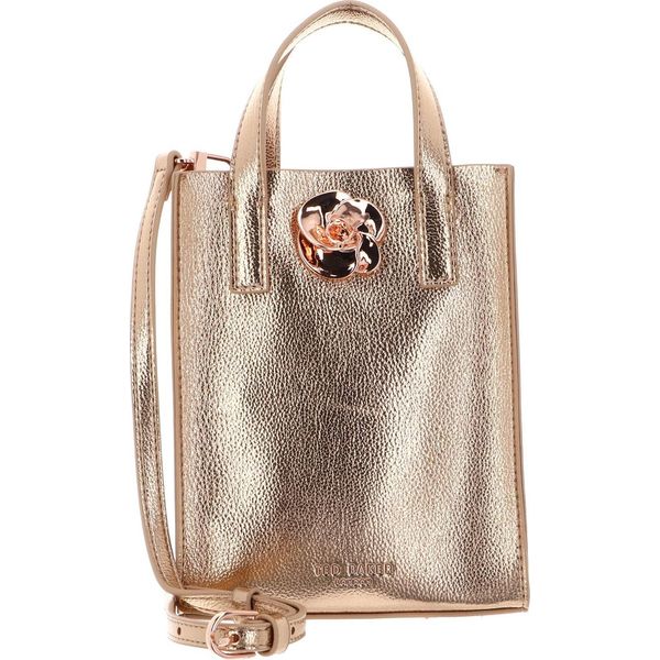 Ted Baker Borsa A Tracolla Rosari Rose Detail Mini Metallic Icon Bag Rosegold Color Oro Rosa-image