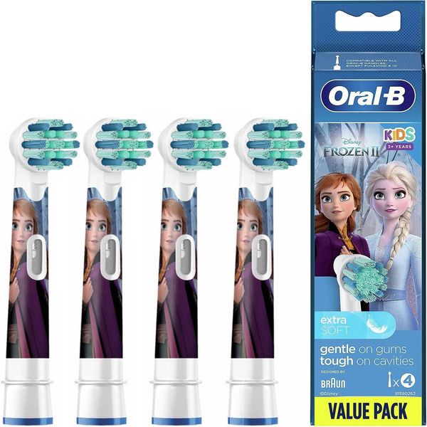 Testine Di Ricambio Per Spazzolini Oral-B Eb10S Frozen, 4 Pezzi-image