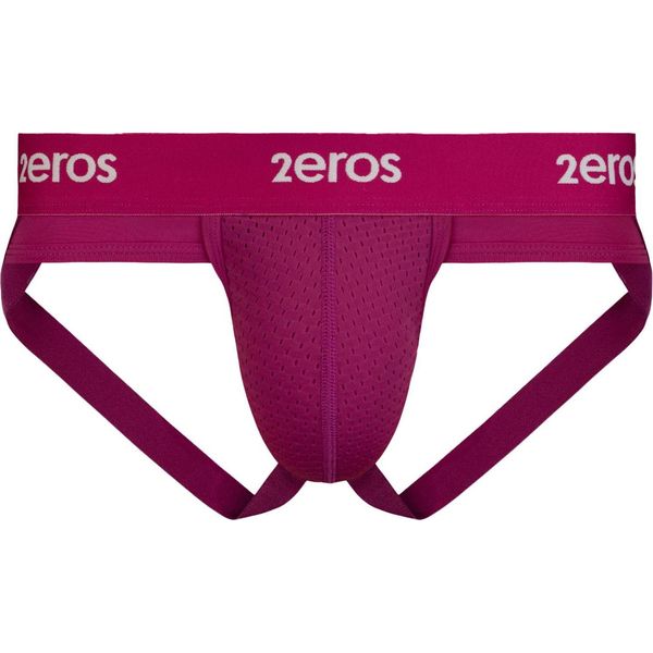 2EROS - Intimo Da Uomo Sospensorio - Aktiv Nrg Jockstrap Fuchsia - 1X Taglia L-image