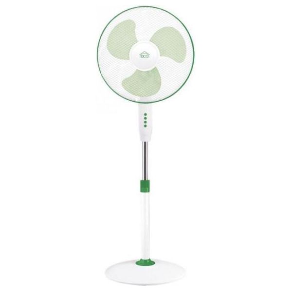 Dcg Eltronic Ventilatore A Colonna VE1670 40Cm 3 Velocità Verde E Bianco Oscillante-image