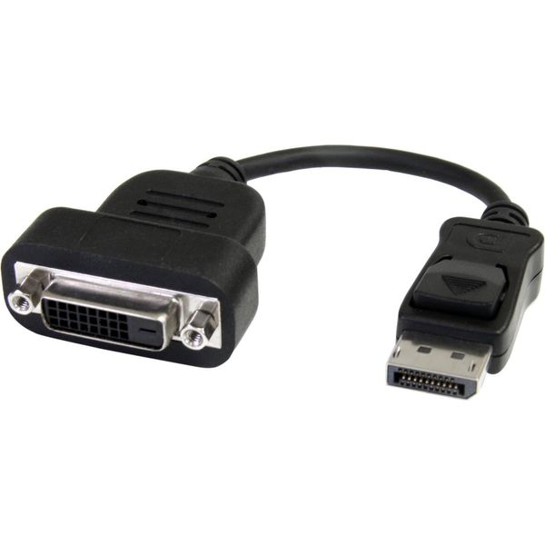 Startech.Com Adattatore Attivo Da Displayport A DVI-D - Convertitore Da Dp A Dvi A Collegamento Singolo (Maschio/Femmina)-image