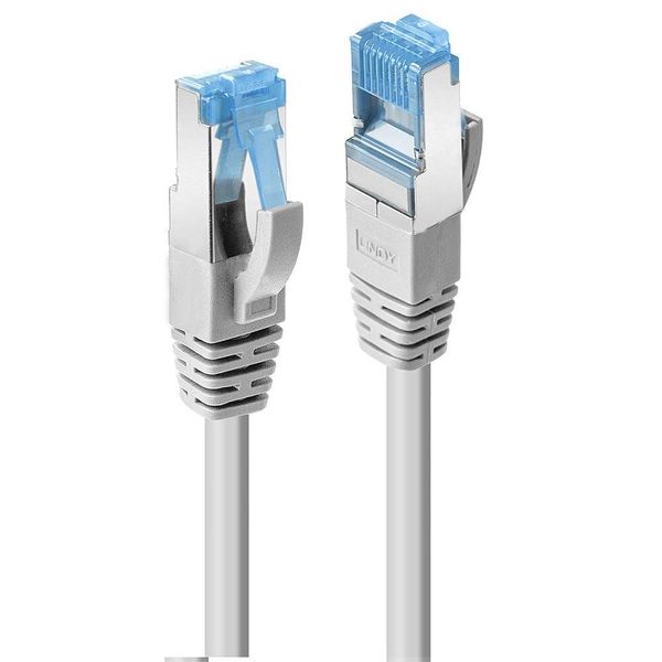 Lindy Cavo Patch Cat6A S/Ftp Pimf Lsoh Grigio 0,30M-image