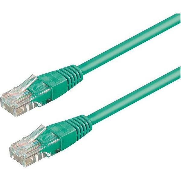 Wp WPC-PAT-6U005G Cavo Di Rete Verde 0,5 M Cat6 U/Utp (Utp)-image