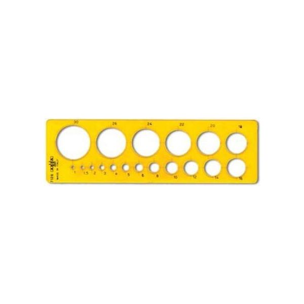 Arda 7128 Righello 193 Mm Arancione-image