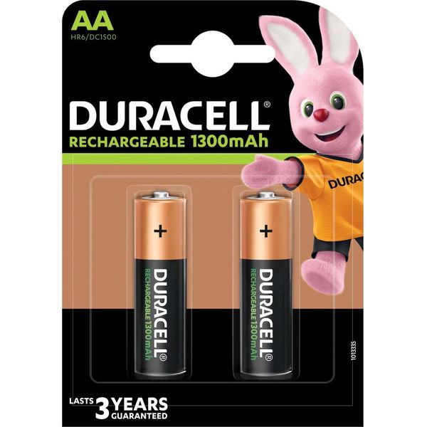 Duracell Recharge Plus Aa Batteria Ricaricabile Nichel-Metallo Idruro (Nimh)-image