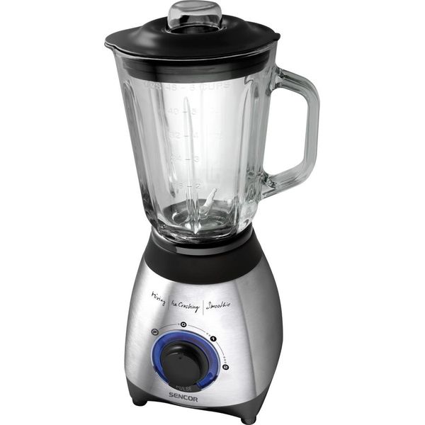 Sencor Sbl 4371 Frullatore 1,5 L Frullatore Da Tavolo 600 W Nero, Argento-image