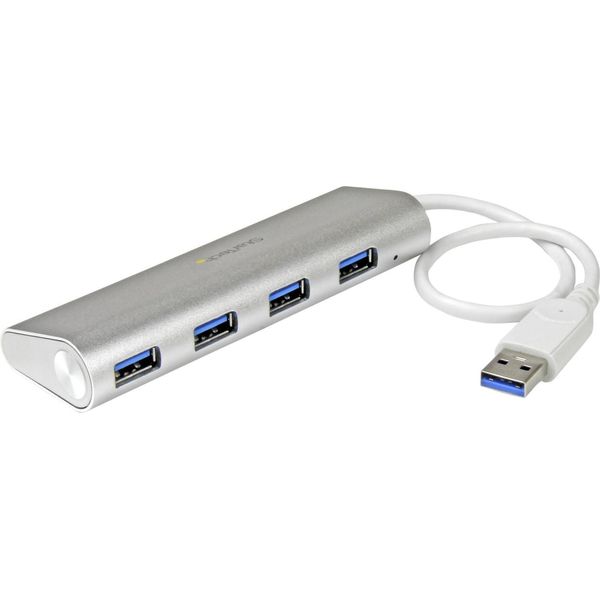 Hub Usb A 4 Porte Startech.Com, Da Usb A A 4 Porte USB-A, Usb 5Gbps, Design Robusto, Alimentazione A Bus, Hub Usb 3.0 Portatile Per Laptop-image