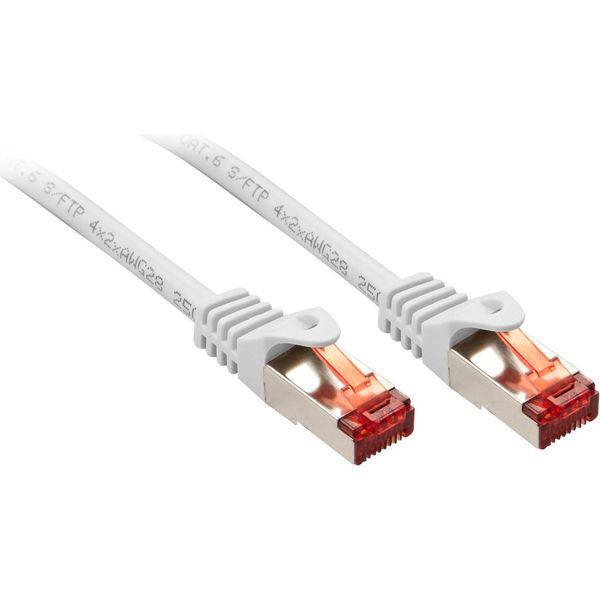 Lindy 47387 Cavo Cat6 S/Ftp Di Base, Bianco, Cavo Patch Da 7,50 M-image