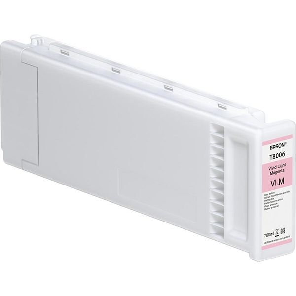Epson T8006 Cartuccia D'inchiostro 1 Pz Originale Magenta Chiaro Vivido-image