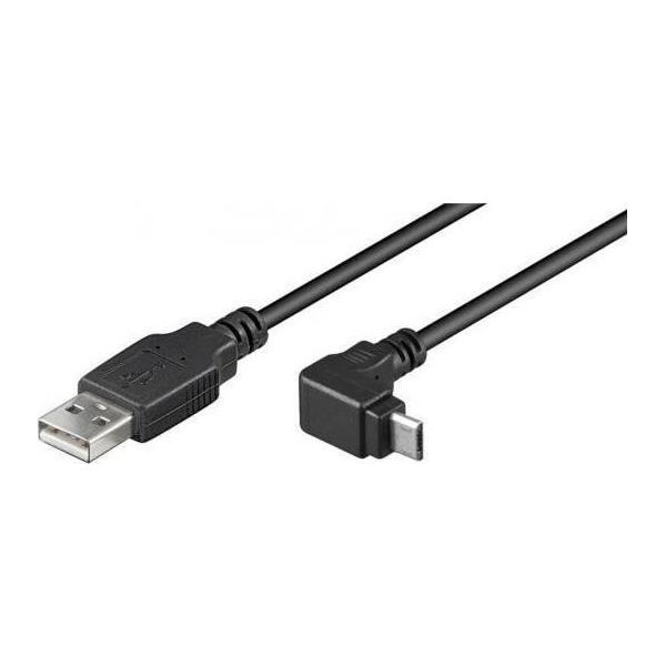 Nilox Usb A - Micro-Usb B, 1.8M Cavo Usb Usb 2.0 1,8 M Nero-image
