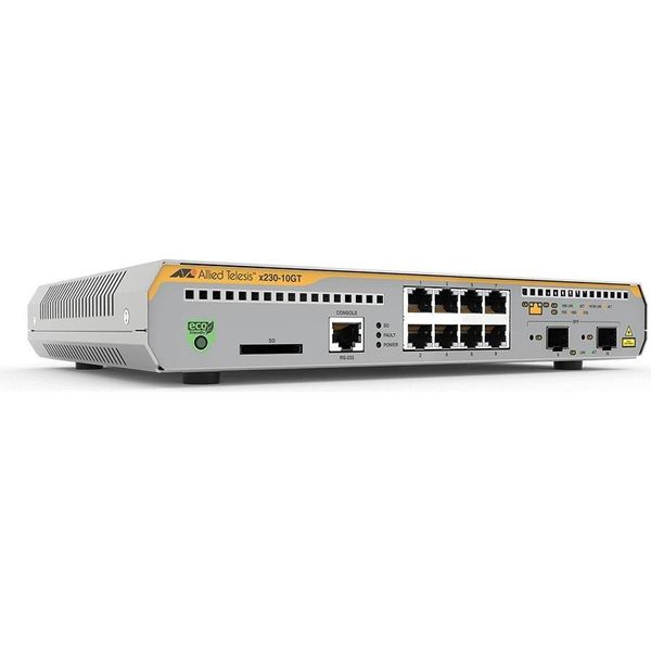 Allied Telesis At-X230-10Gt-50 Managed L3 Gigabit Ethernet (10/100/1000) Grau-image