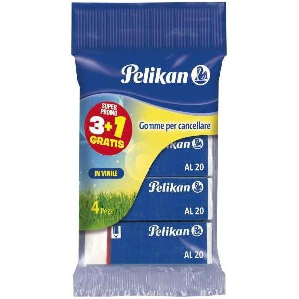 Pelikan Al 20 Gomma Per Cancellare Bianco 4 Pz-image