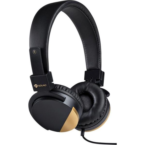 Meliconi Mysound Speak Metal Cuffie Ad Archetto Cablate Chiamata/Musica Nero-image