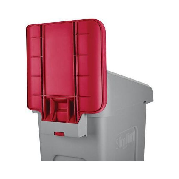 Rubbermaid 2007905 Accessorio Per Cestino Immondizia Rosso Coperchio-image
