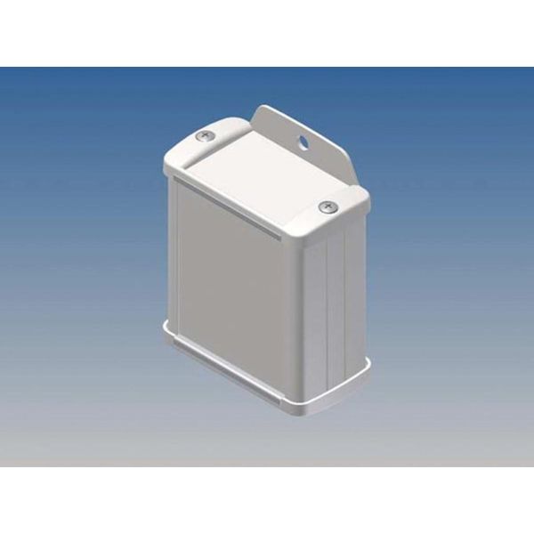 Alloggiamento In Alluminio - Bianco - 70 X 59,9 X 30,9 Mm - Con Flangia-image