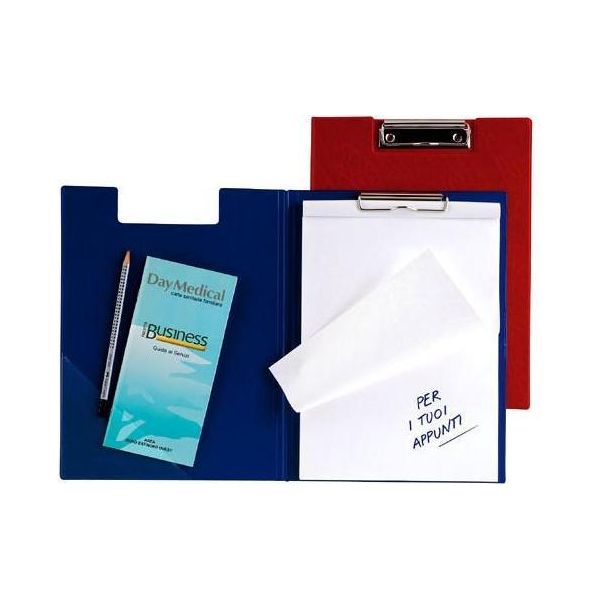 Sei Rota 293422 Portablocco A4 Cartone, Pvc Rosso-image
