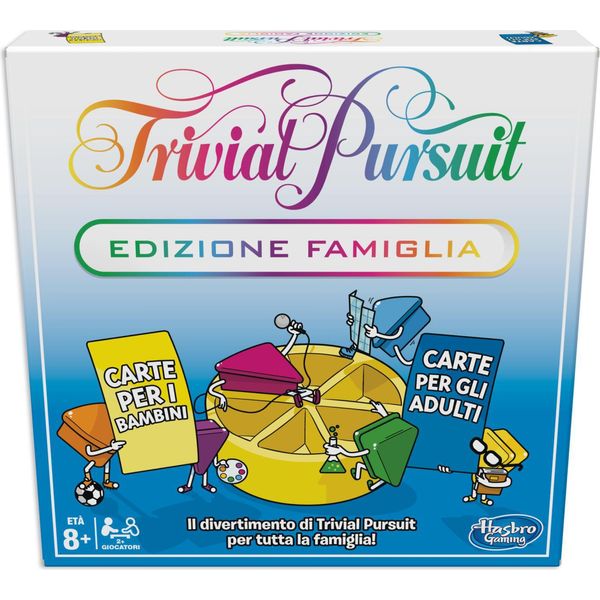 Hasbro Gaming Trivial Pursuit Edizione Famiglia Gioco Da Tavolo Educativo-image