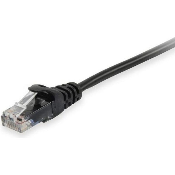Equip 603053 Equip Patchkabel Cat6A U/Utp 2Xrj45 2.00M Schw. Lszh Polybeutel-image