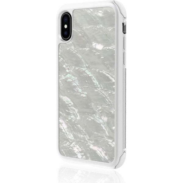 Hama Tough Pearl Custodia Protettiva Per Cellulare 14,7 Cm (5,8") Cover Effetto Perla, Bianca"-image