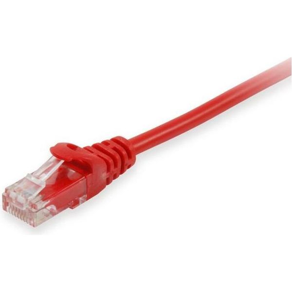 Equip Cavo Patch Cat6A U/Utp 2Xrj45 1,00M Rot Lszh Polybeutel-image